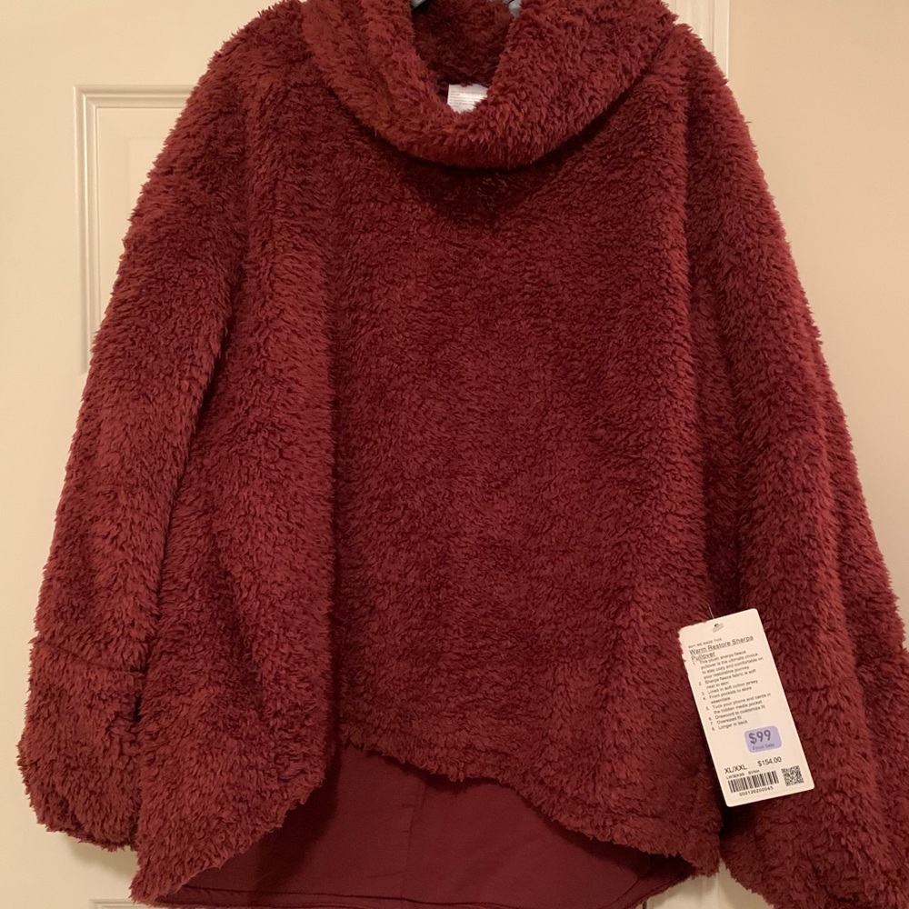 Lululemon Warm Restore Sherpa Pullover